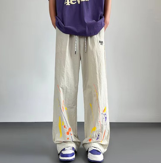 Ink Splash Casual Pants