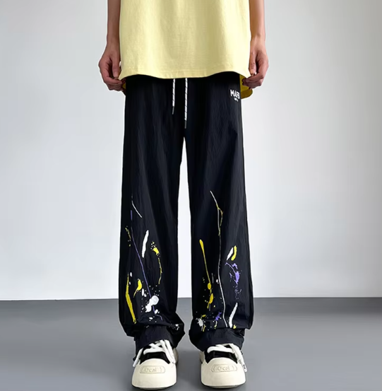 Ink Splash Casual Pants