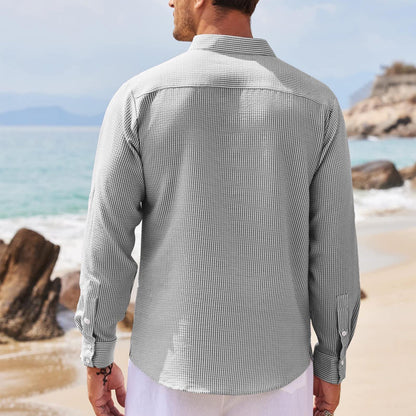 Versa Luxe Roll Up Long Sleeve Shirt