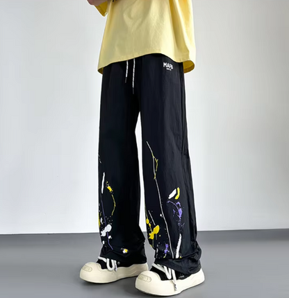 Ink Splash Casual Pants