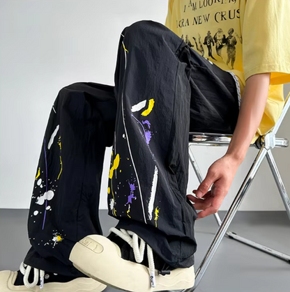 Ink Splash Casual Pants