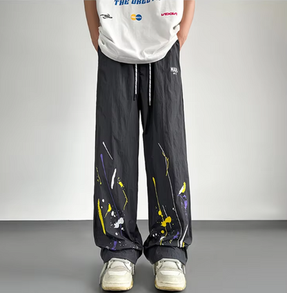 Ink Splash Casual Pants