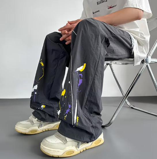 Ink Splash Casual Pants