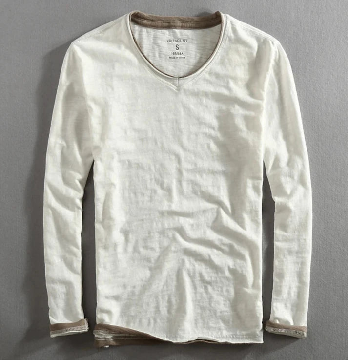 Luxe Cotton Long Sleeve Shirt