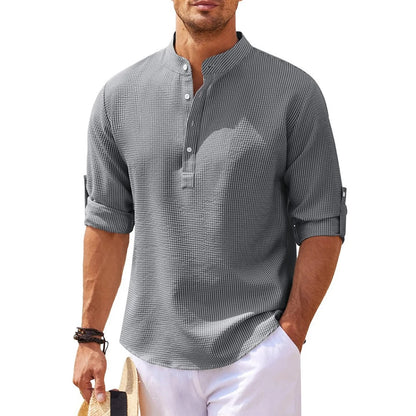 Versa Luxe Roll Up Long Sleeve Shirt