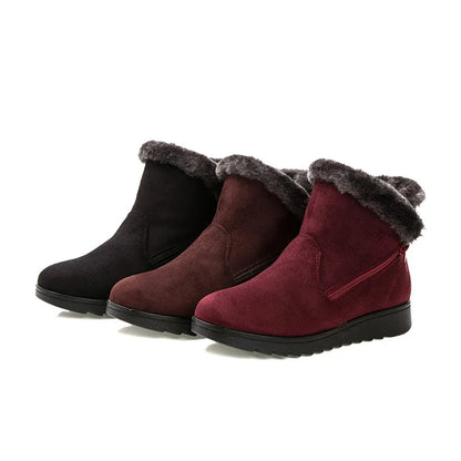 Plush Lined Women Snow Boots