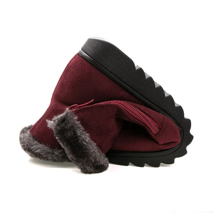 Plush Lined Women Snow Boots