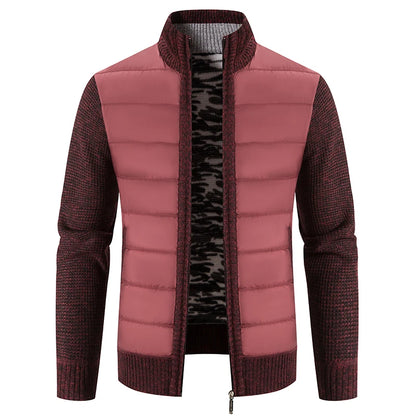 Hybrid Knit Puffer Jacket