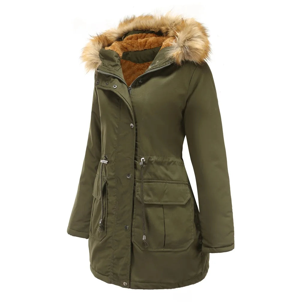 Women's Winter Fur Jacket