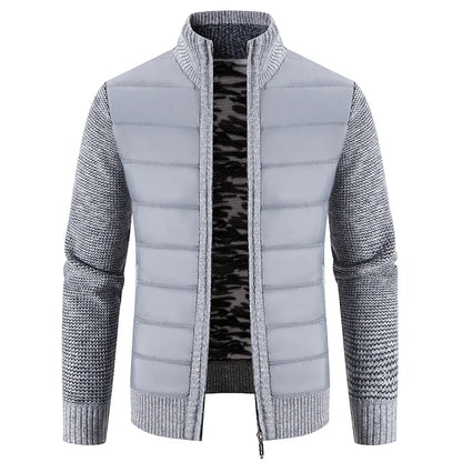 Hybrid Knit Puffer Jacket