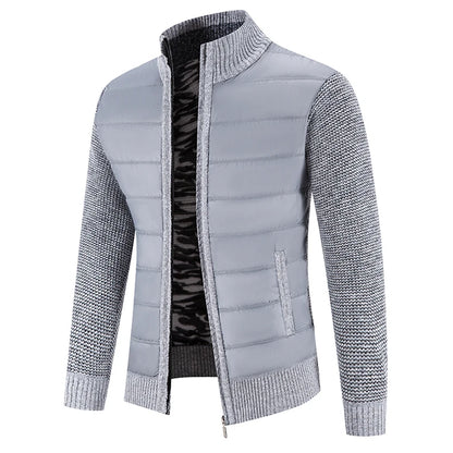 Hybrid Knit Puffer Jacket