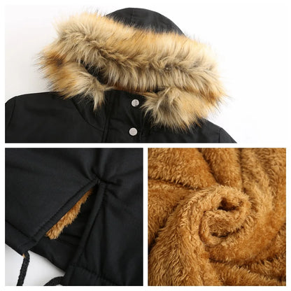 Women's Winter Fur Jacket