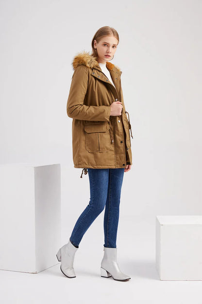 Women's Winter Fur Jacket