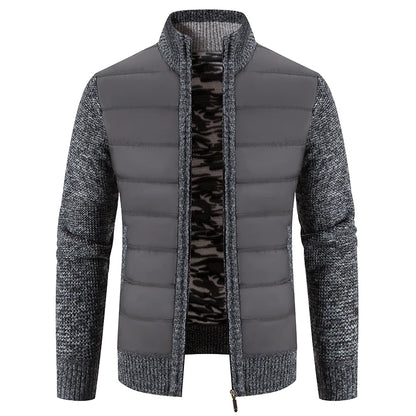 Hybrid Knit Puffer Jacket