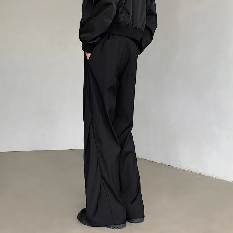 Black Comfort Fit Trousers