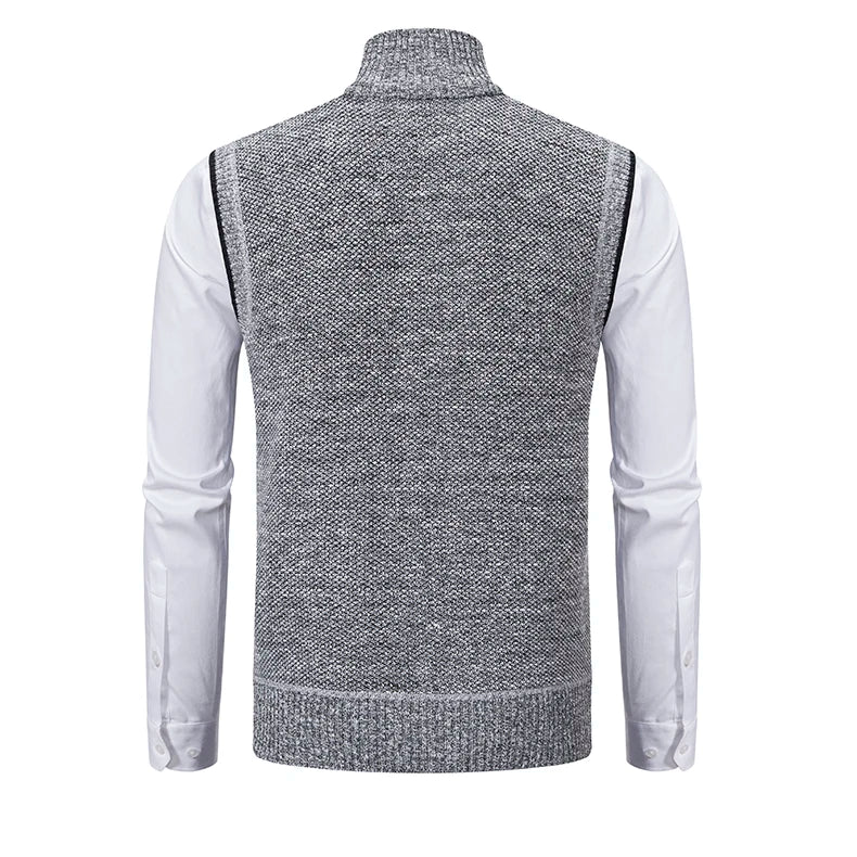 Classic Zip Knit Vest