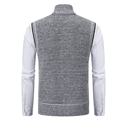 Classic Zip Knit Vest