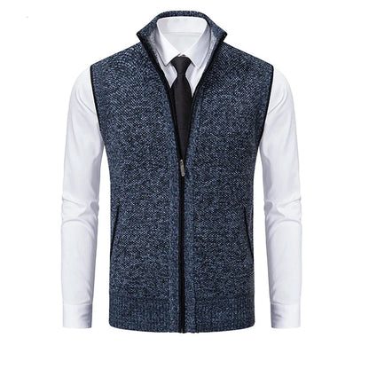 Classic Zip Knit Vest