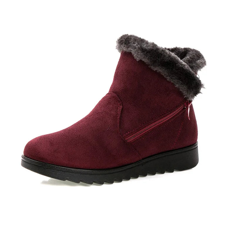 Plush Lined Women Snow Boots