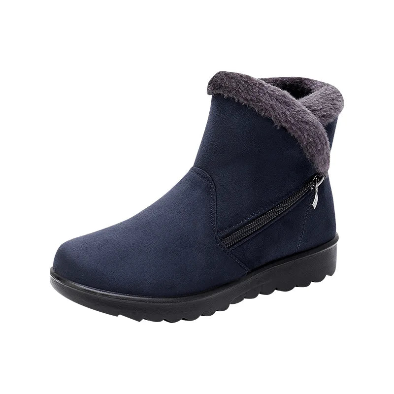 Plush Lined Women Snow Boots