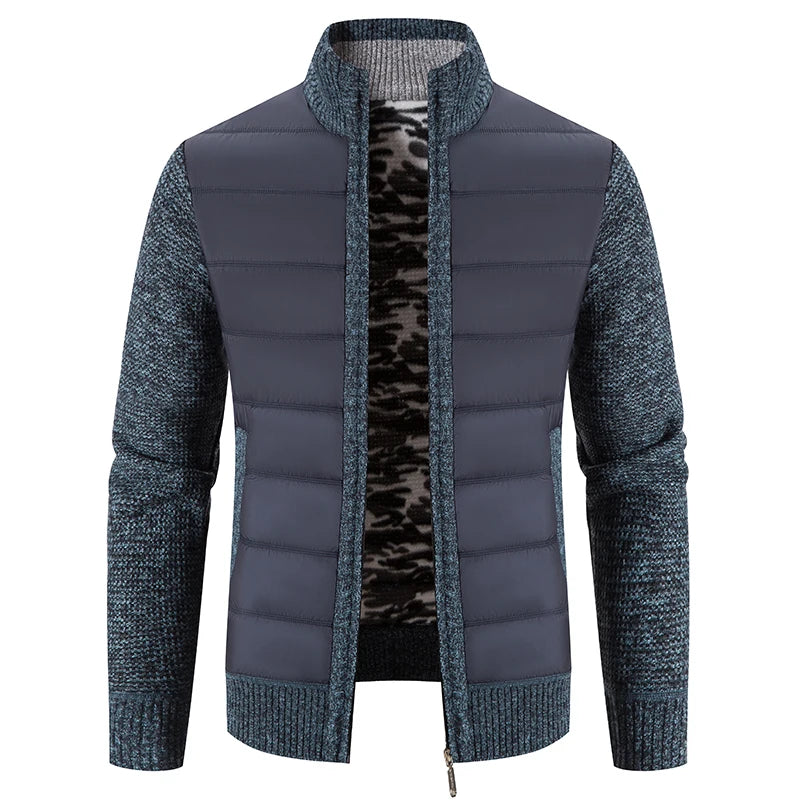 Hybrid Knit Puffer Jacket