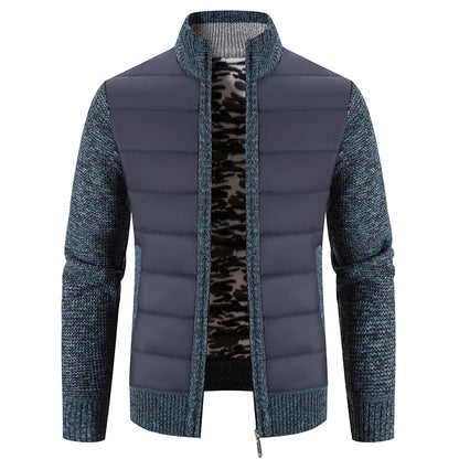 Hybrid Knit Puffer Jacket