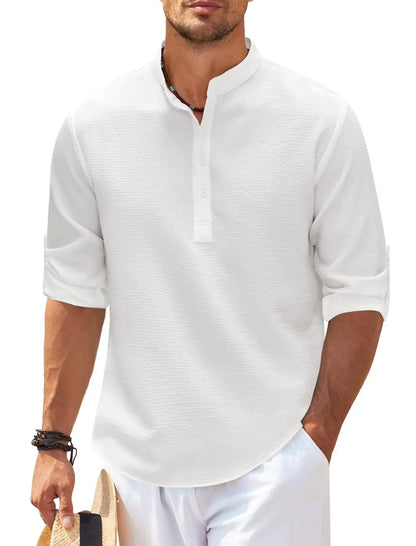 Versa Luxe Roll Up Long Sleeve Shirt