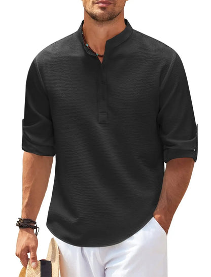 Versa Luxe Roll Up Long Sleeve Shirt