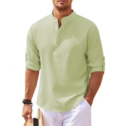 Versa Luxe Roll Up Long Sleeve Shirt