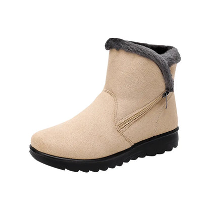 Plush Lined Women Snow Boots