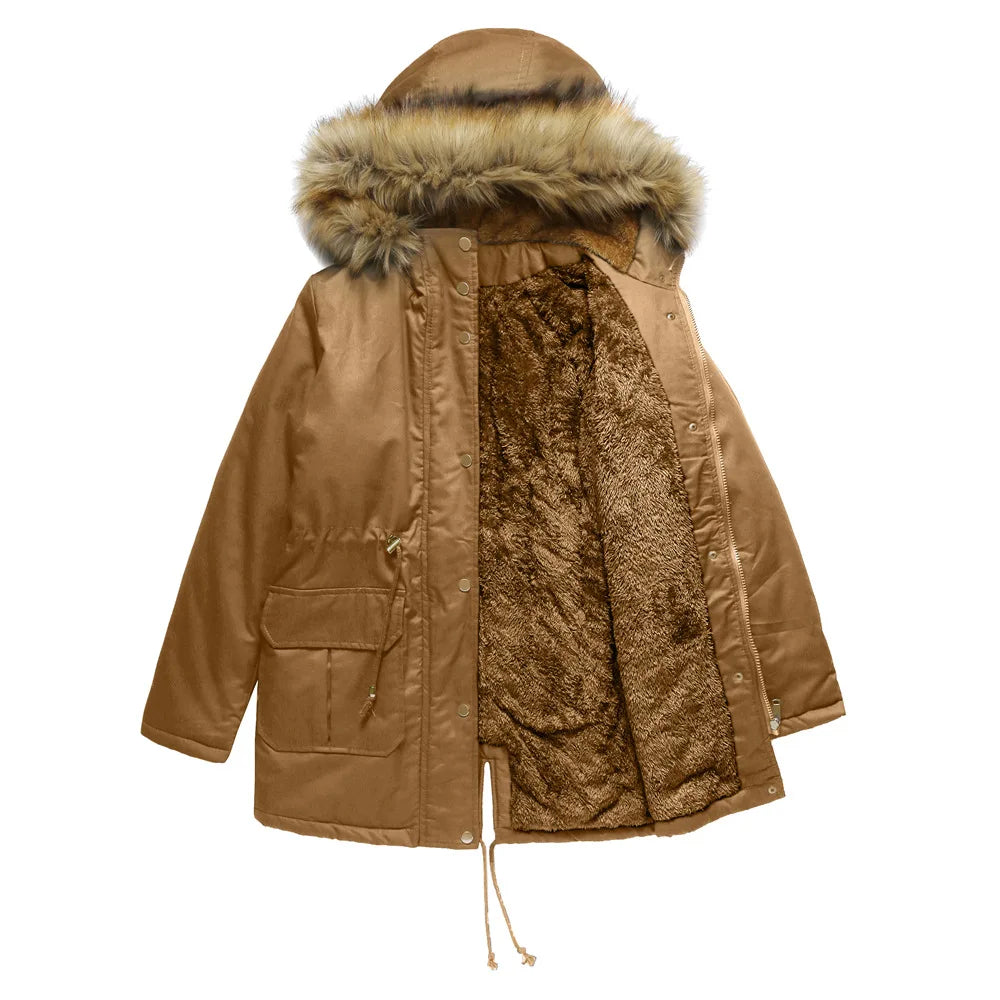 Women's Winter Fur Jacket