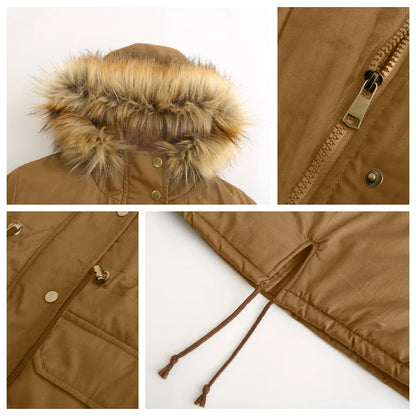 Women's Winter Fur Jacket