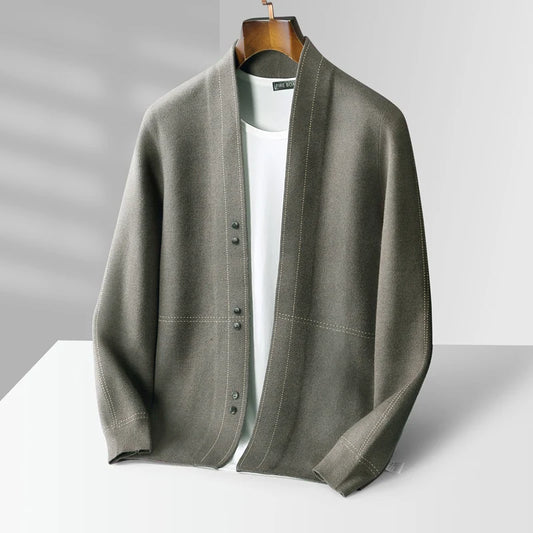 Luxe Wool Craft Cardigan