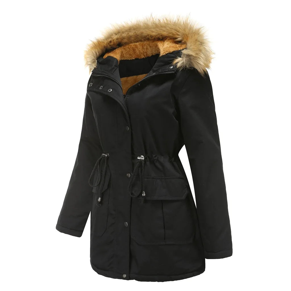 Women's Winter Fur Jacket